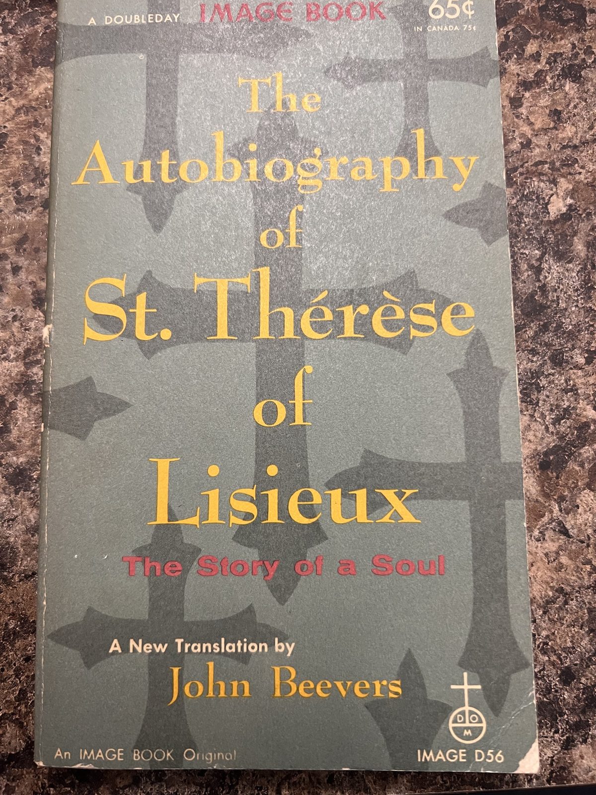 Cover of The Autobiography of St. Thérèse of Lisieux