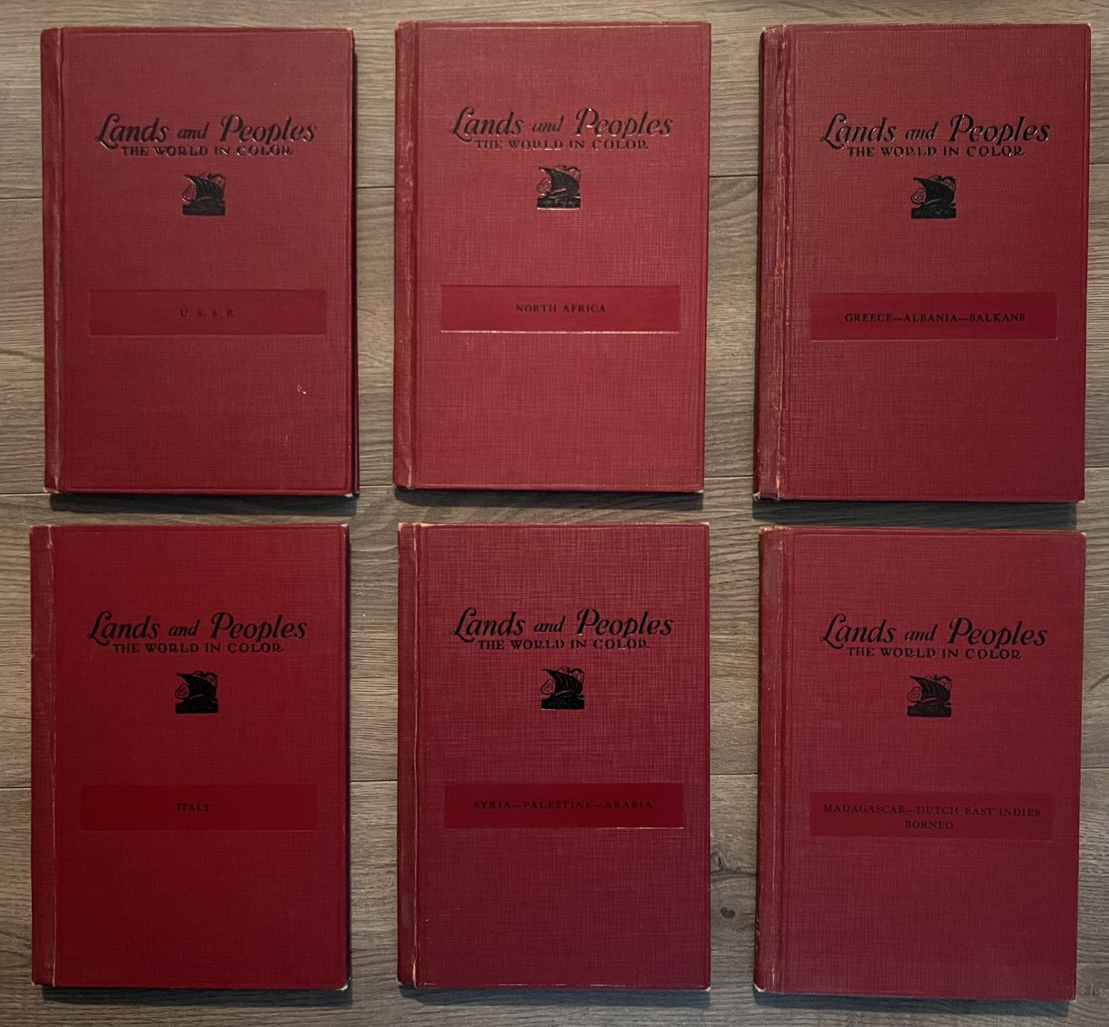Cover of Lands and Peoples: The World in Color - Lot 6
