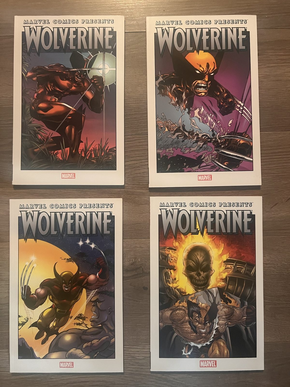 Cover of Marvel Comics Presents: Wolverine, Vols. 1–4 (Complete Set)