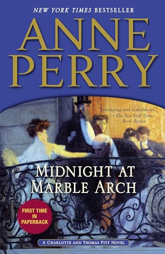 Cover of Midnight at Marble Arch: A Charlotte and Thomas Pitt Novel