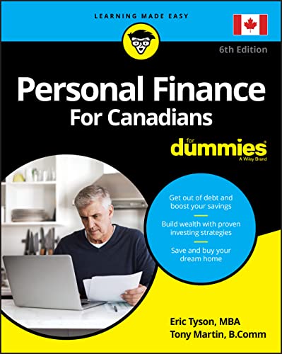 Cover of Personal Finance For Canadians For Dummies