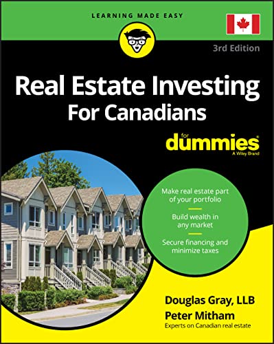 Cover of Real Estate Investing For Canadians For Dummies