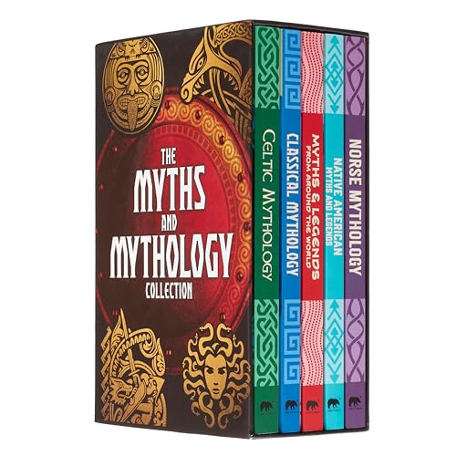 Cover of The Myths and Mythology Collection: 5-Book Paperback Boxed Set (Arcturus Classic Collections)