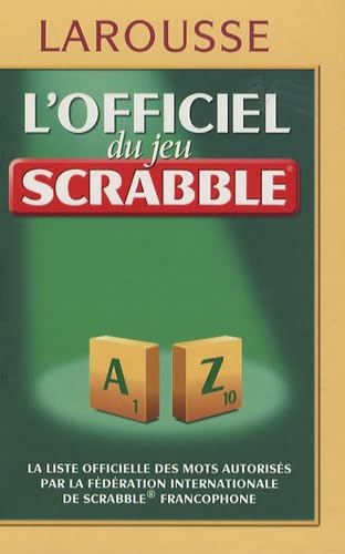 Cover of L'OFFICIEL DU JEU SCRABBLE